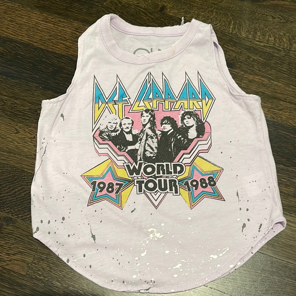 Chaser Def Lepard splatter tank